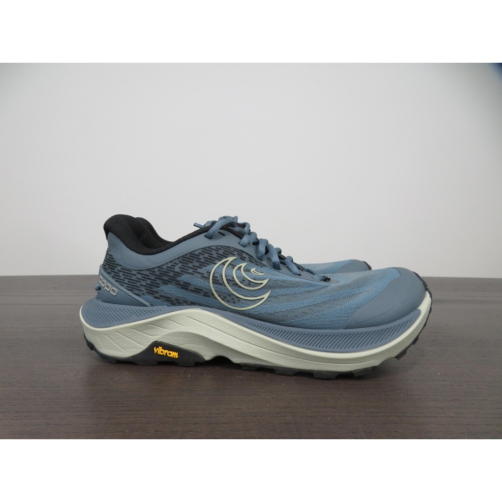 Topo Ultraventure 4 Shoes Womens 8 Blue Trail Running Vibram Sneakers Athletic